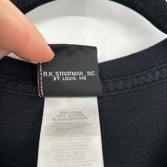 HARLEY DAVIDSON Motorcycle Black Why We Ride Vacaville California T-Shirt Large - Picture 5 of 5